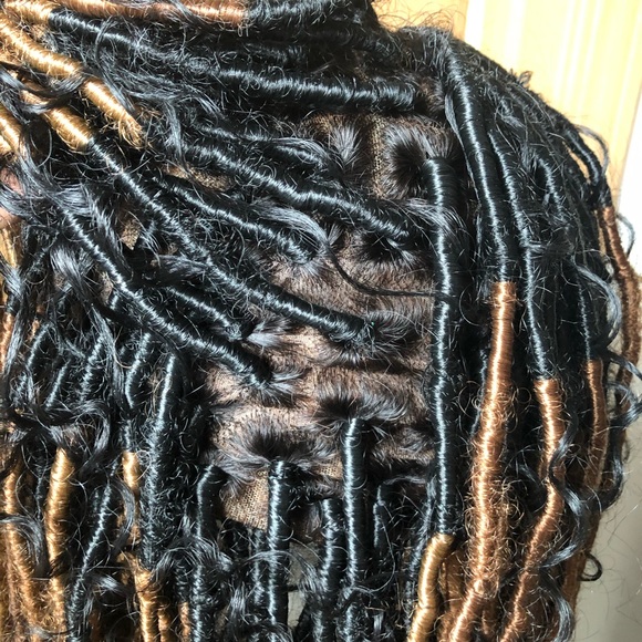 Goddess Locs Full Lace Braided Wig - Picture 7 of 8